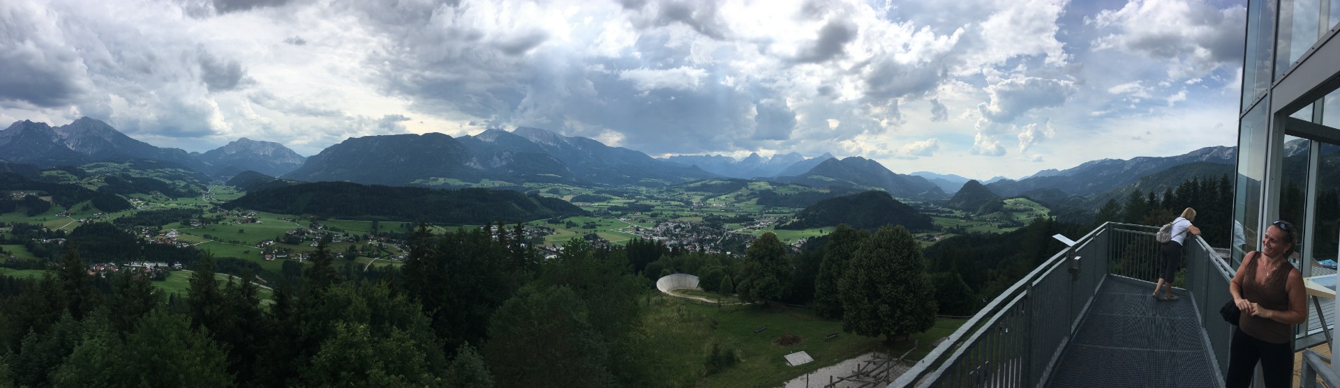 Panorama z vyhlídky Wurbauerkogel