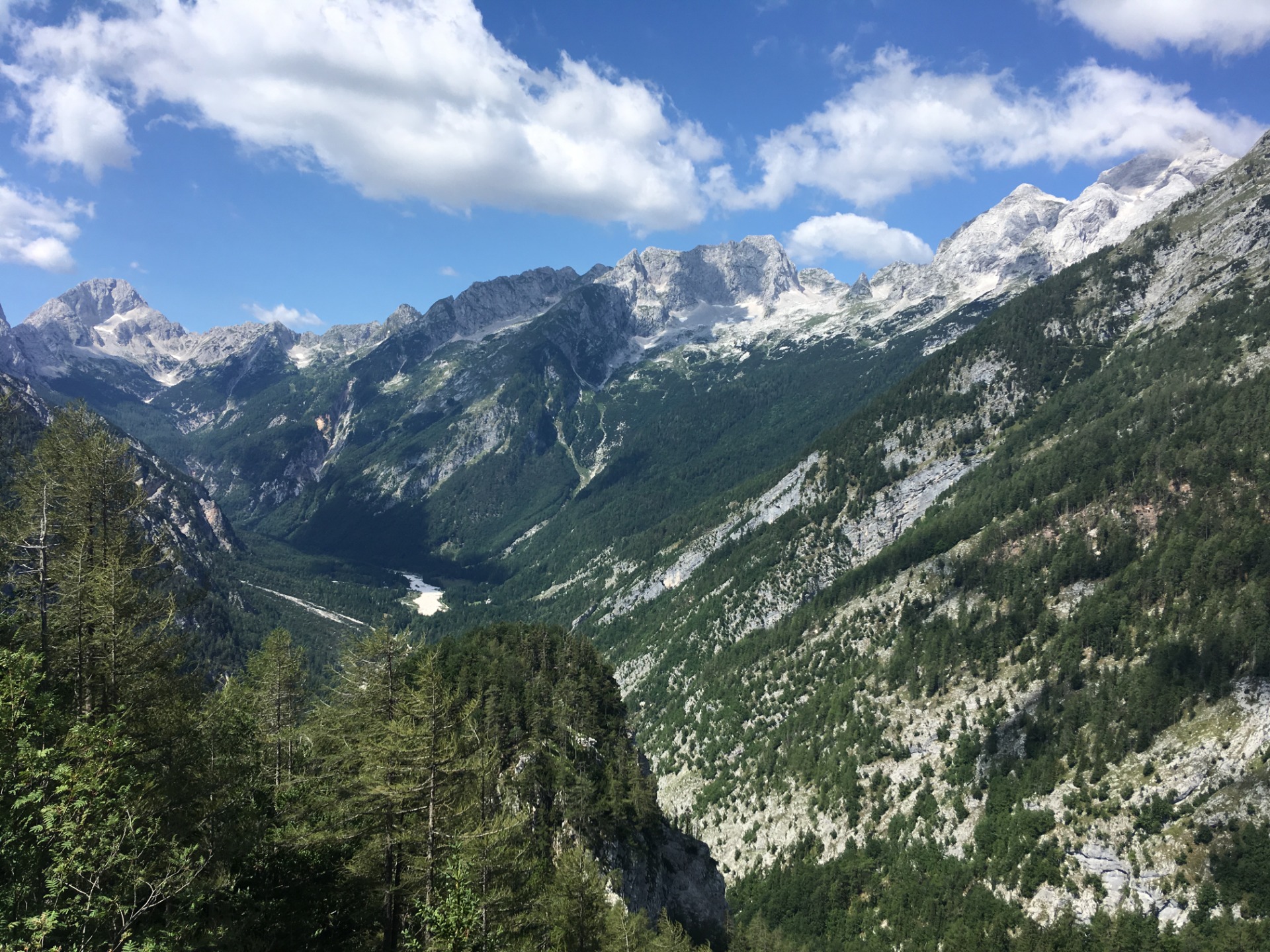 Nádherný výhled z vyhlídky